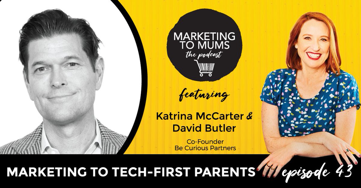 Marketing to Tech-First Parents.
The latest episode on the @marketingtomums podcast speaks with David Butler, co-founder of Be Curious Partners about the rise in tech-first parents and what brands need to know. 
marketingtomums.com.au/podcast/ep43-w…

#marketingtomums #marketingtomoms #podcast