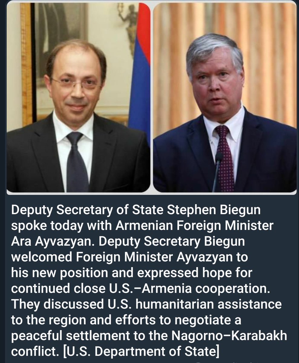 JesseDabbles's tweet photo. 1/3 Deputy @Sec_of_State Biegun expresses hope for close #Armenia ➕#USA cooperation amidst negotiations of "peaceful settlement" of NK region.

Sounds nice, #US representative going on record saying this, saying that. BUT what has he DONE?!

Section 907 of the #FreedomSupportAct https://t.co/MVmKFsbSaI