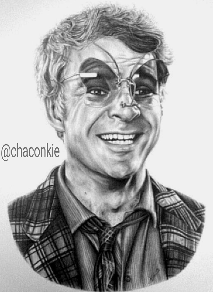 chaconkie's tweet photo. #throwbacktuesday to my @SteveMartinToGo as #NavinJohnson #drawing. Listening to @bigmacher's @JeffDwoskinShow podcast with Carl Gottlieb reminded me of this piece https://t.co/tpBjdXHxXe