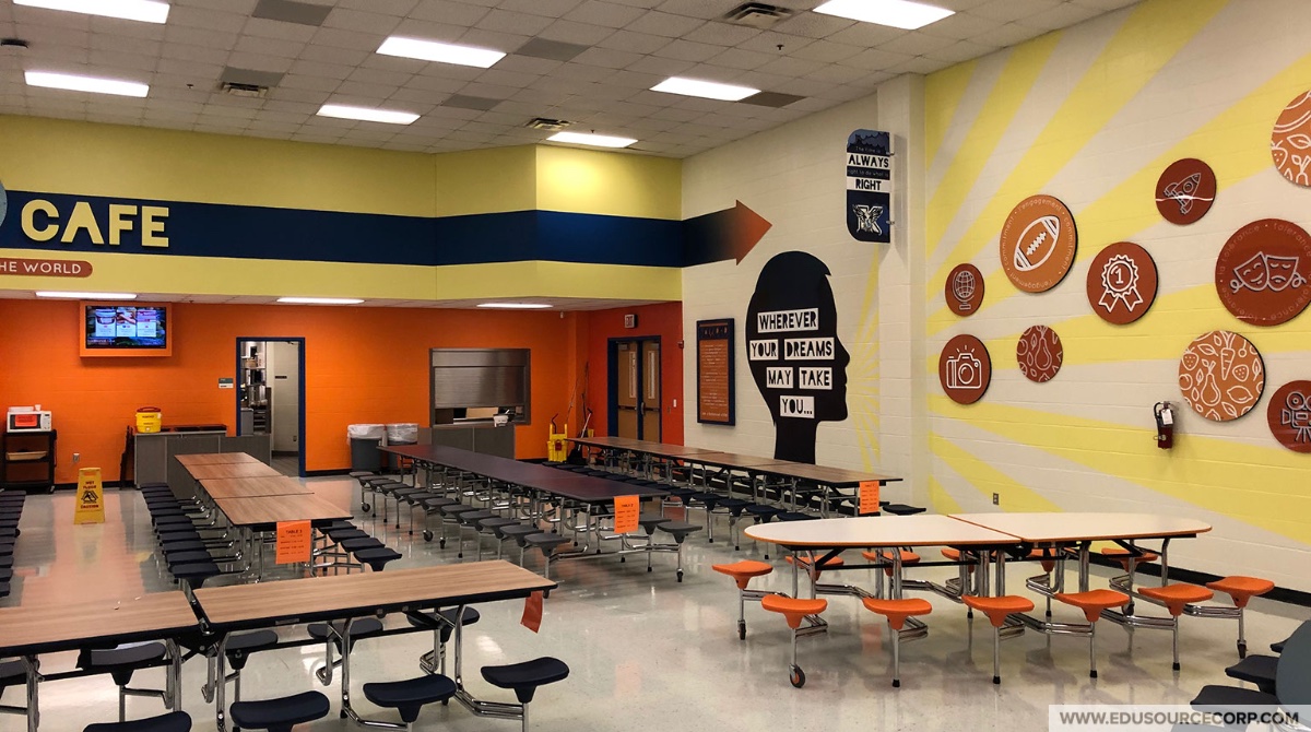 EduSourceCorp's tweet image. Check out this cafeteria transformation @aldinecafe @AldineISD  #transformationtuesday #amazingtransformations #childnutrition #globalcafe #DreamBig  #openingdoorstotheworld #opendoors #achieve #mathandscience #education