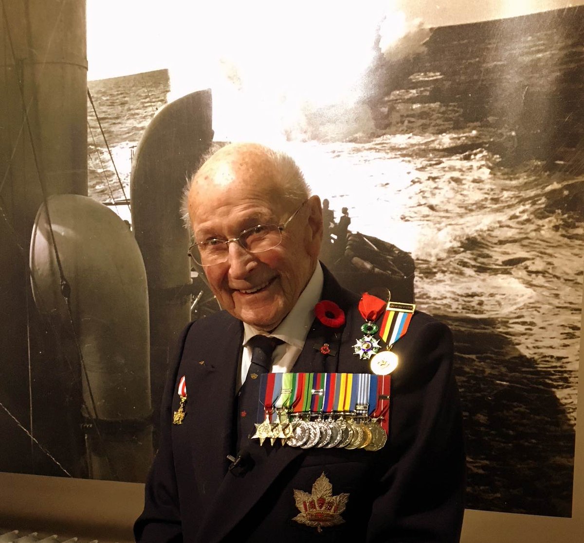 Happy 100th birthday to Cdr (ret'd) Peter Godwin Chance. During WWII, Peter served on HMCS Skeena, Sea Cliff and Gatineau. He also served on HMCS Cayuga during the Korean conflict. Truly an amazing career &amp; individual #RCnavy #HappyBirthday #Veteran #WWII