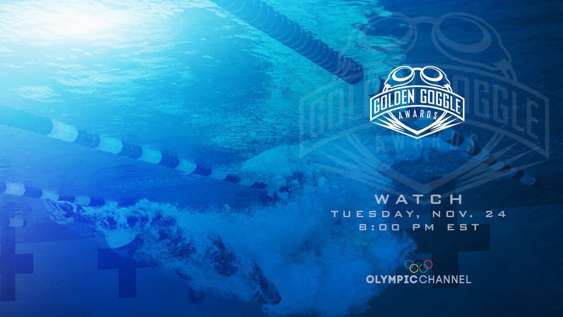 10 minutes til the broadcasting of @usaswimming #goldengoggles tune in!!!