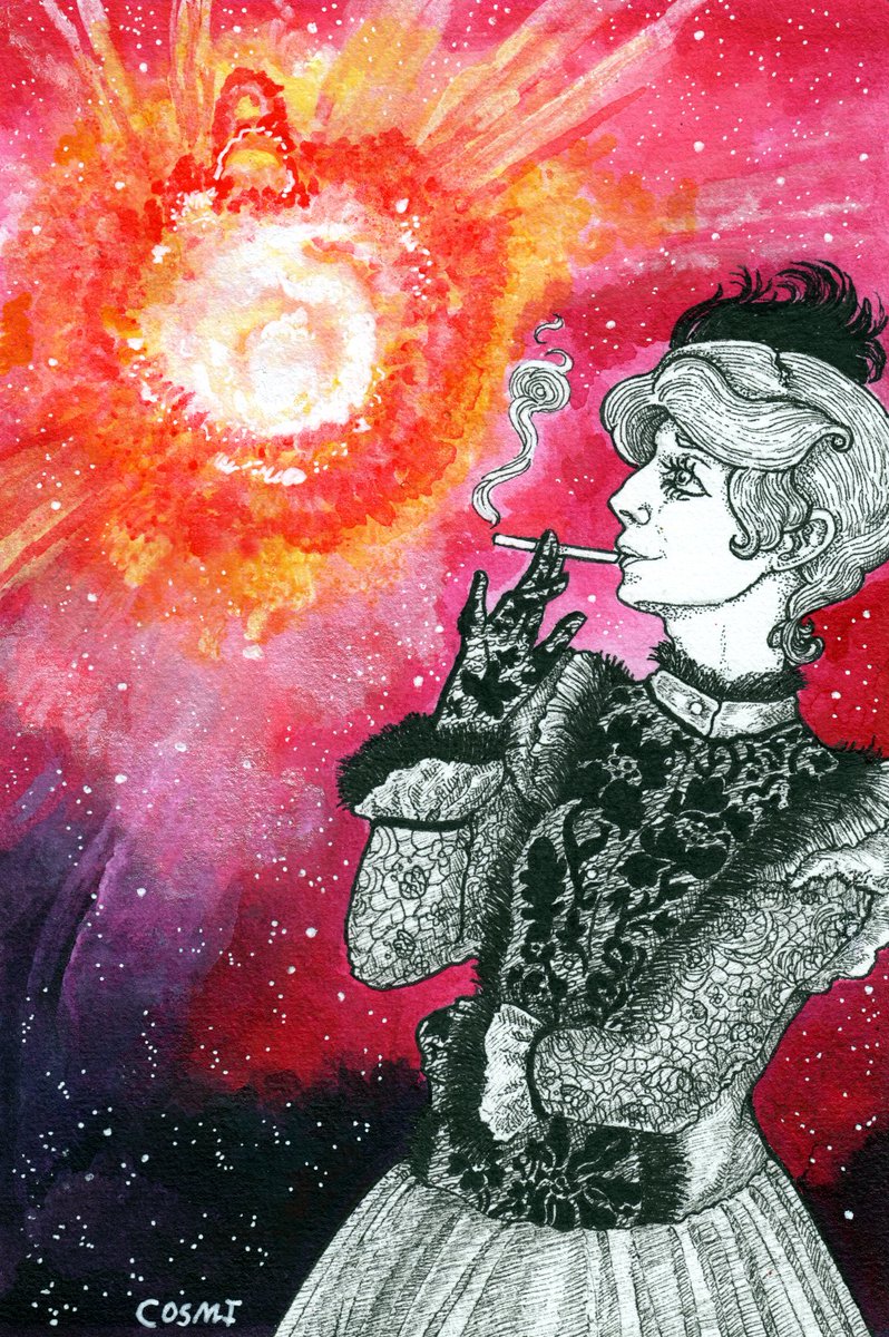 cosmimarshmello's tweet photo. If only I had a front seat to the universe's most spectacular show!
Pose Reference: https://t.co/EyUpBaXPkP
by JookpubStock:https://t.co/PsiBfaYUA7
#traditionalart #explodingstar #mixedmediaart #micronpens https://t.co/8VU6mlmVpB