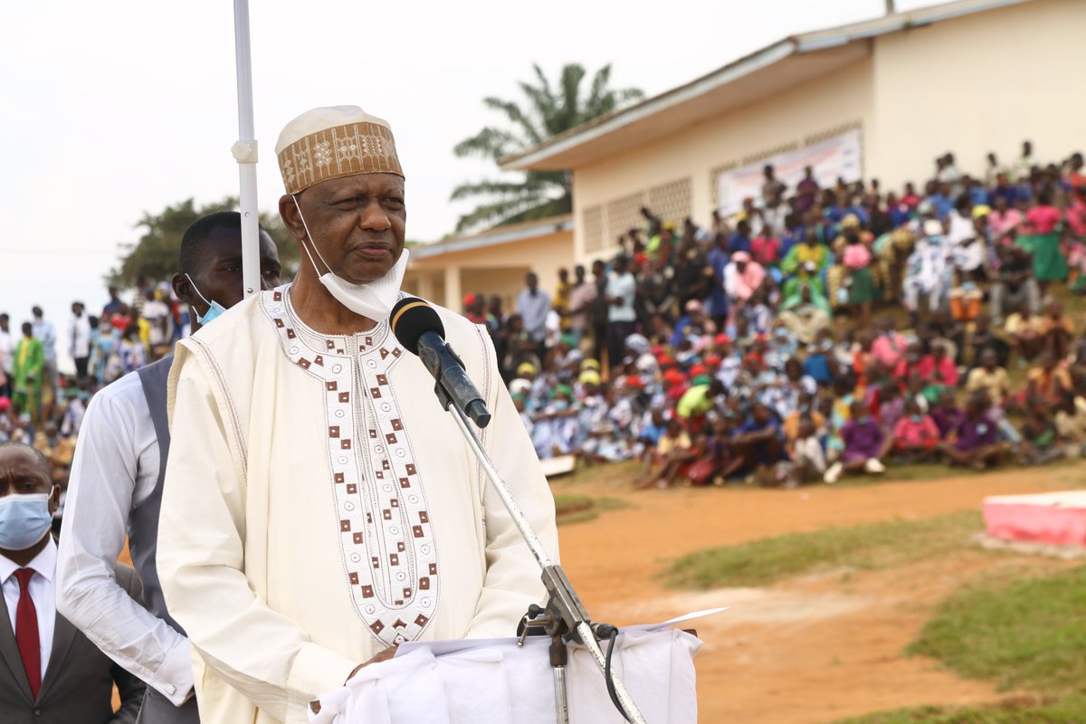 TchuemTchuente's tweet photo. Today, official launch of the 2020 Deworming Campaign for Schistomiasis &amp; STH in Cameroon, by Alim HAYATOU, Secretary of State MoH, and KILO Vivian ASHERI, Secretary of State MoE, with WHO and partners participation. Treatment target: 7.4 million school aged children @WHOAFRO https://t.co/jZW0wgrfnD