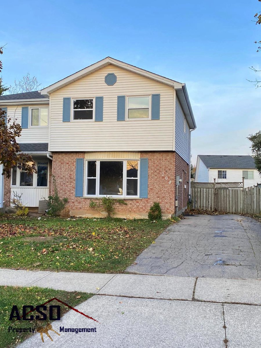 ACSOProperties's tweet image. 🚨 Calling All Renters 🚨

This spacious 3 BDRM/2 BATH semi-detached is currently undergoing renovations &amp;amp; will look immaculate for move in!

204 Northview Heights Dr. Cambridge

To see more check out
kijiji.ca/v-view-details…

#CambridgeRentals #NorthGalt #HomesForRent #ACSOPMInc