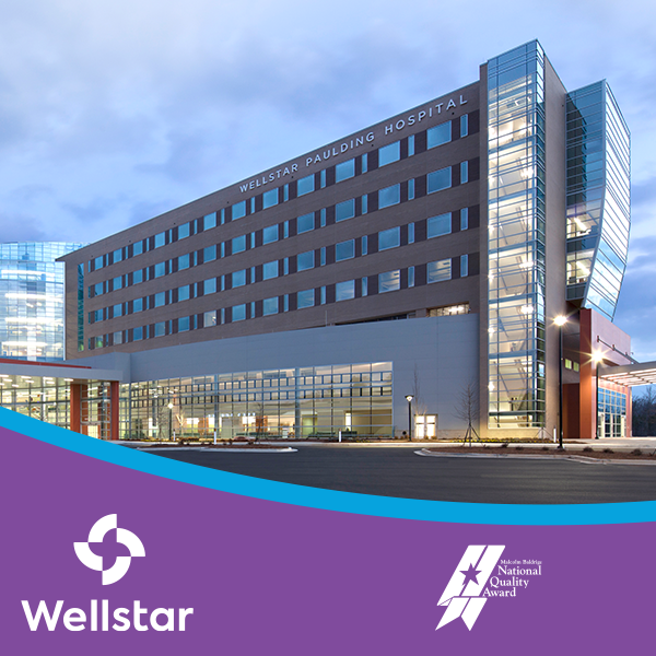 WellstarHealth's tweet photo. Congrats to Wellstar Paulding Hospital for being awarded the Malcolm Baldrige National Quality Award, the nation's highest recognition for performance excellence. We are the first healthcare organization in Georgia to receive this award. https://t.co/goDrdUpdWy. #BaldridgeAward https://t.co/QTK9qGFHhY