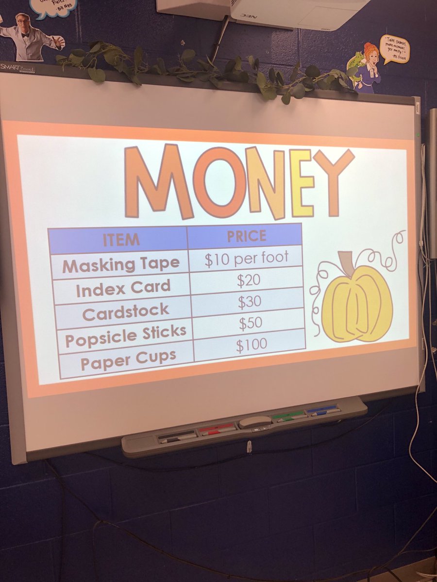 Keibler_Science's tweet photo. Great Pumpkin STEM Challenge 🎃 #sciencerules ⁦@DutchForkMS⁩ https://t.co/sjDnCv1T0Y