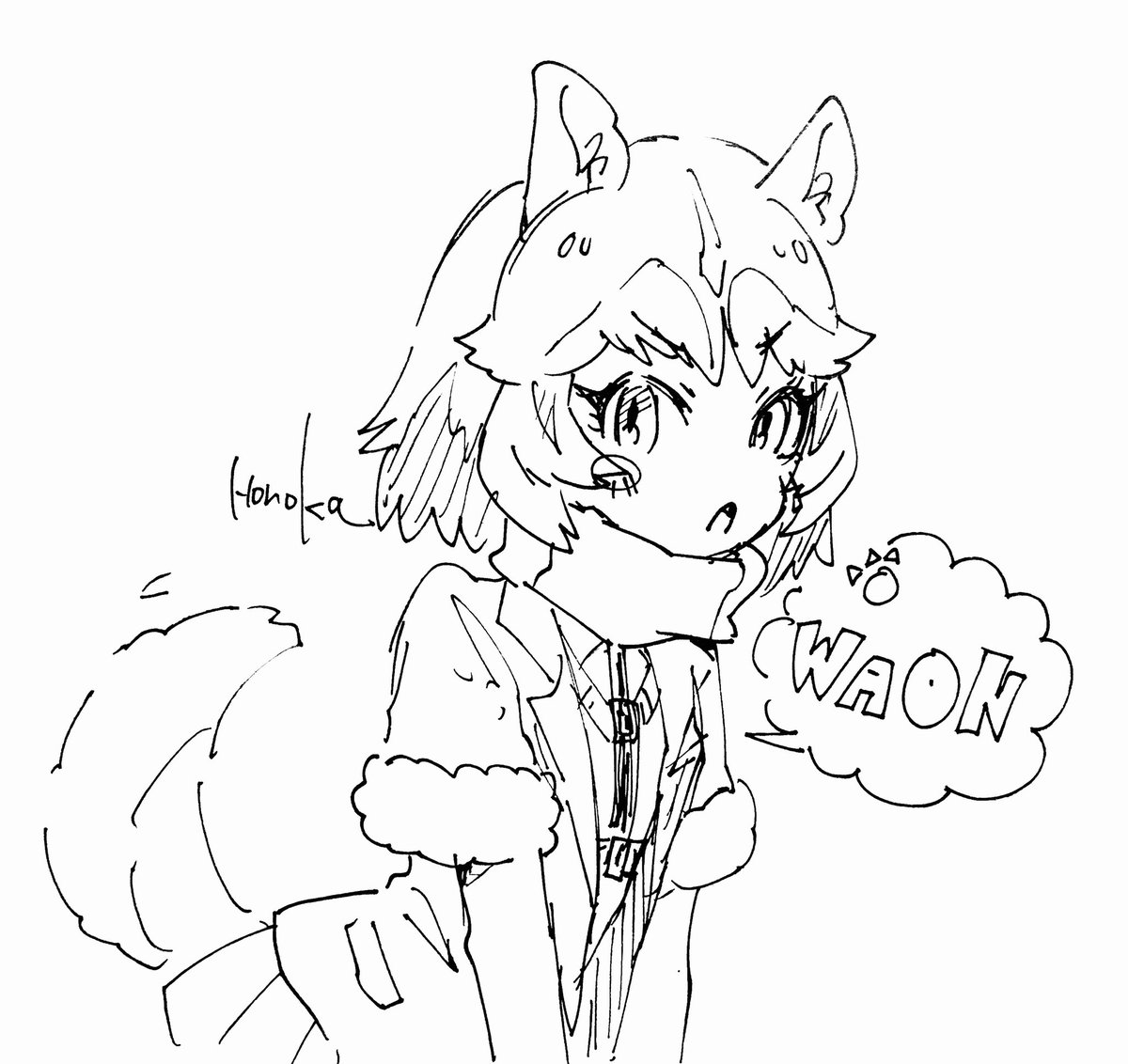 一緒に遊んでくれますか??
#けもフレ
#けものフレンズ 