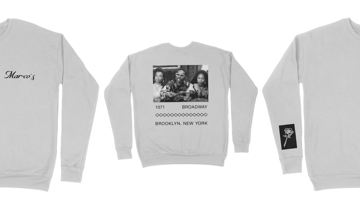 NEW CREW DRIP from @marcosonbroadway is LIVE. 

Lots of gusto in this bad boi. l8r.it/q3HQ

#toosmalltofail #nyc #brooklyn #bushwick #askformarco #newyorkcity #williamsburg #saverestaurants #nyclife #newyork #supportrestaurants #savehospitality #merch