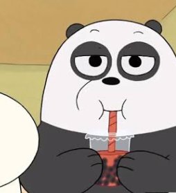 dreamcatcher's dami as panda from we bare bears: a thread