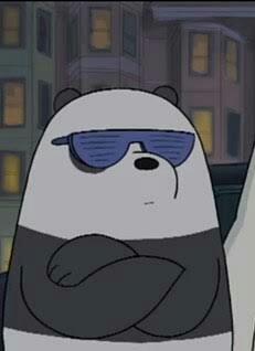 dreamcatcher's dami as panda from we bare bears: a thread