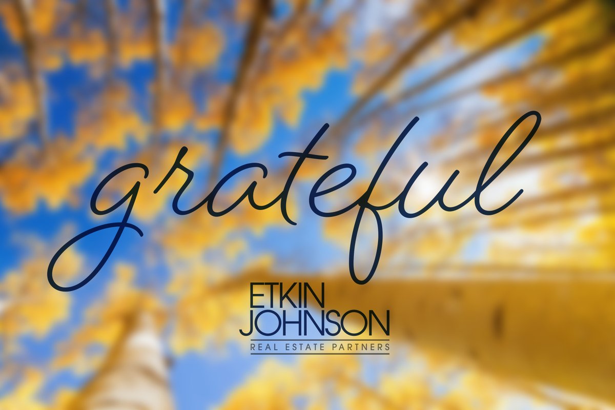 This week we’re reminded of all the things we have to be grateful for — family, friends, community, connection, and health to name a few. To our tenants, business community, and dedicated employees who have weathered this storm with us, we thank you. #Thanksgiving2020