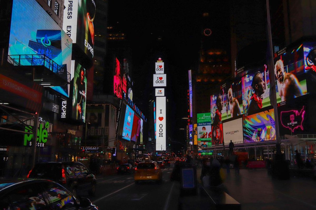 ImagenCreativaU's tweet photo. I ❤️ OOH
Con este mensaje, Altermark rinde homenaje a toda la industria de Publicidad Exterior  que sigue destacando incluso en un año tan adverso como el 2020. La campaña estará presente en las ciudades principales del mundo como New York, Río, Ciudad de México, Londres, etc. https://t.co/dCiHuIQz1t