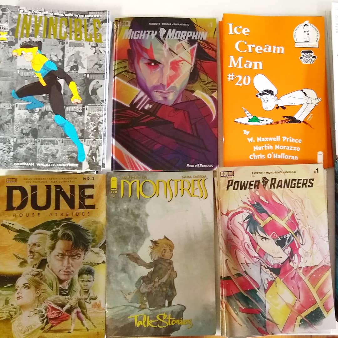 galacticquest's tweet photo. Local Comic Shop Day is tomorrow! We have a limited supply of special edition books. Everything is first come first serve. We are open from noon until 6. #galacticquest #localcomicshopday #newcomicbookday #shoplocal #shopsmall https://t.co/Qk2eVgabqT