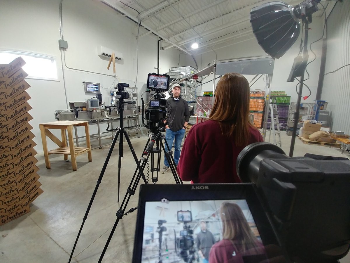 Had a great time filming at <a href="/trailwaybrewing/">Trailway Brewing Co.</a> today for Maritime Spirits! Stay tuned for when you can watch the show on <a href="/fibetv1/">Fibe TV1</a> #Bell #TV1. #craftbeer #brewing #brewery #bts #BehindtheScenes #Filmmaking