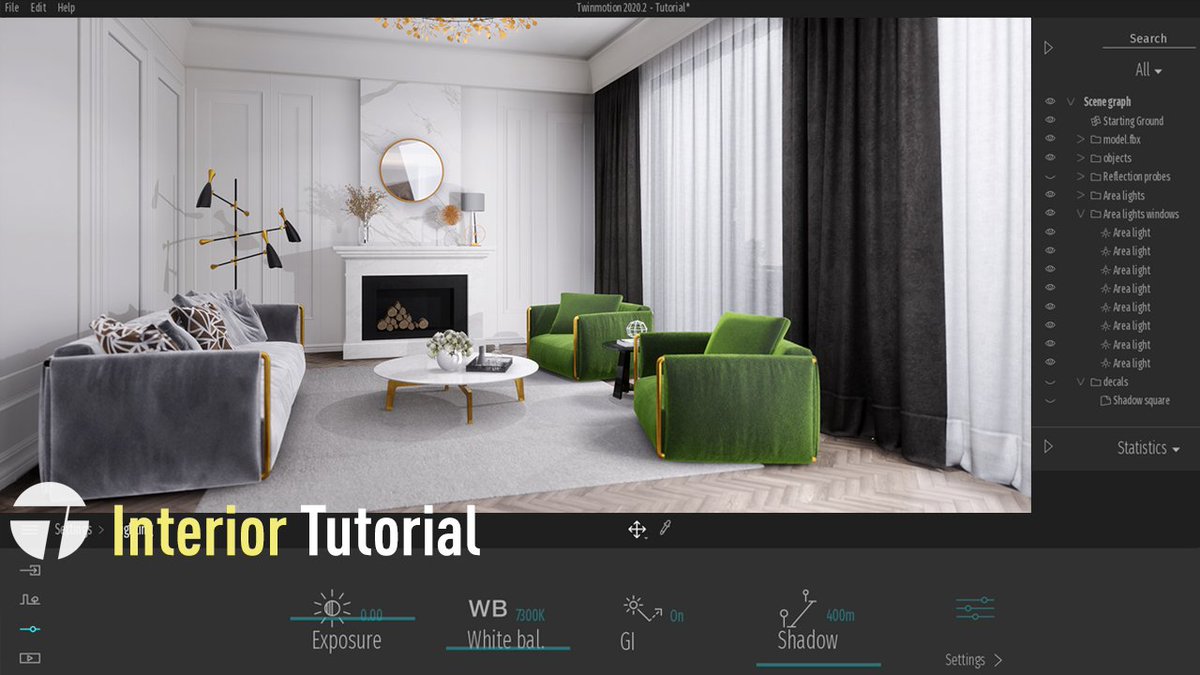 Just finished my new <a href="/Twinmotion/">Twinmotion</a> interior tutorial, will be up on youtube @ 3:30 PM(CET), UTC +1 🌍🔥

youtube.com/channel/UCdGk7…