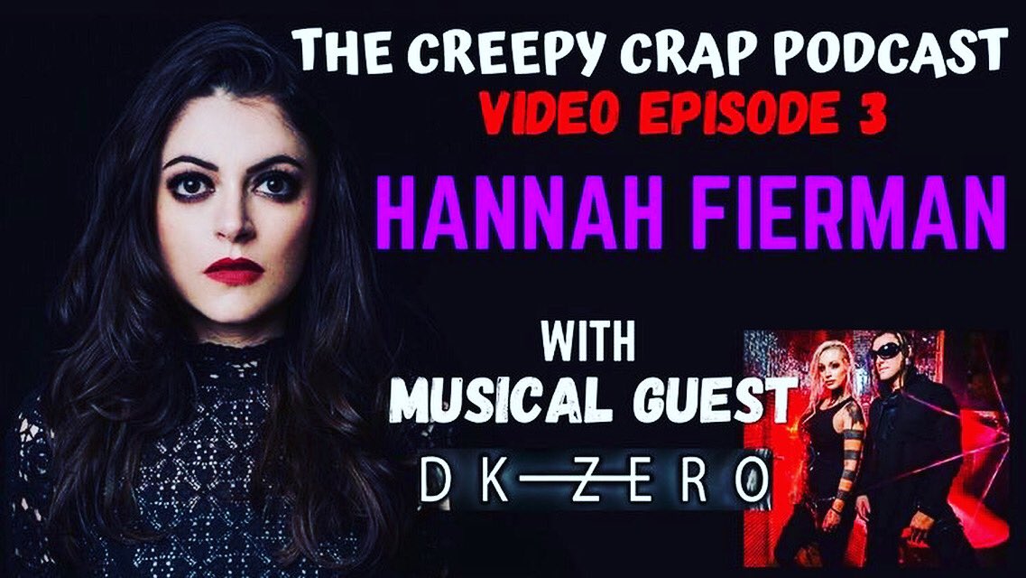 The video episode for the weeks chat with @HannahRoseFierm is now on YouTube!! Check it out if want to hear all about her career and the great things she has been a part of. Musical guests DK Zero with their track “Turn up the hate”