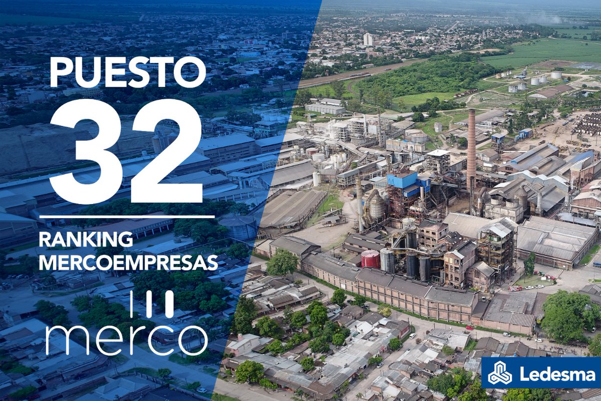 Estamos orgullosos de haber subido 10 posiciones en el ranking Merco de reputación empresarial. Hoy estamos en el puesto número 32, de las 100 empresas más importantes de la Argentina. 

merco.info/ar/ranking-mer…

#RankingMerco #MercoEmpresas #Merco