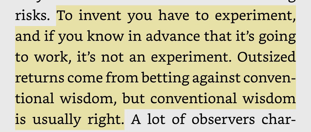 patrick_oshag's tweet photo. Bezos on trust and experiments https://t.co/vyZS910QbU