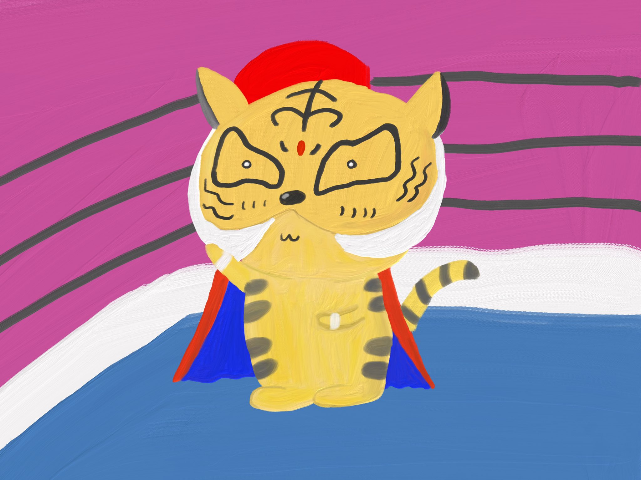 Aki かわいい子供 動物イラスト描きます A Twitter これが本当のタイガーマスク イラスト イラストレーター 動物 トラ タイガー プロレス 絵描きさんと繫がりたい イラスト好きな人と繋がりたい 冬の創作クラスタフォロー祭 みんなで楽しむtwitter展覧会 Aki かわいい子供 動物イラスト描きます A Twitter これが本当のタイガーマスク イラスト イラストレーター 動物 トラ タイガー プロレス 絵描きさんと繫がりたい イラスト好きな人と繋がりたい 冬の創作クラスタフォロー祭 みんなで楽しむtwitter展覧会