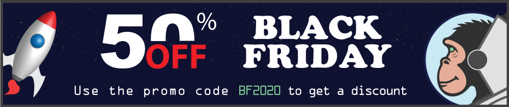 spacexchimp's tweet photo. Our Black Friday 2020 sale is live. We offer 50% discount on our entire collection of products! Use the discount code "BF2020" to save 50% https://t.co/GnAgmpPENd
#spacexchimp #astronaut #space #offer #sale #blackfriday #wp #wp_plugin #wordpress #wp_theme #blackfriday2020 #bf2020 https://t.co/9zgaDGP81Z