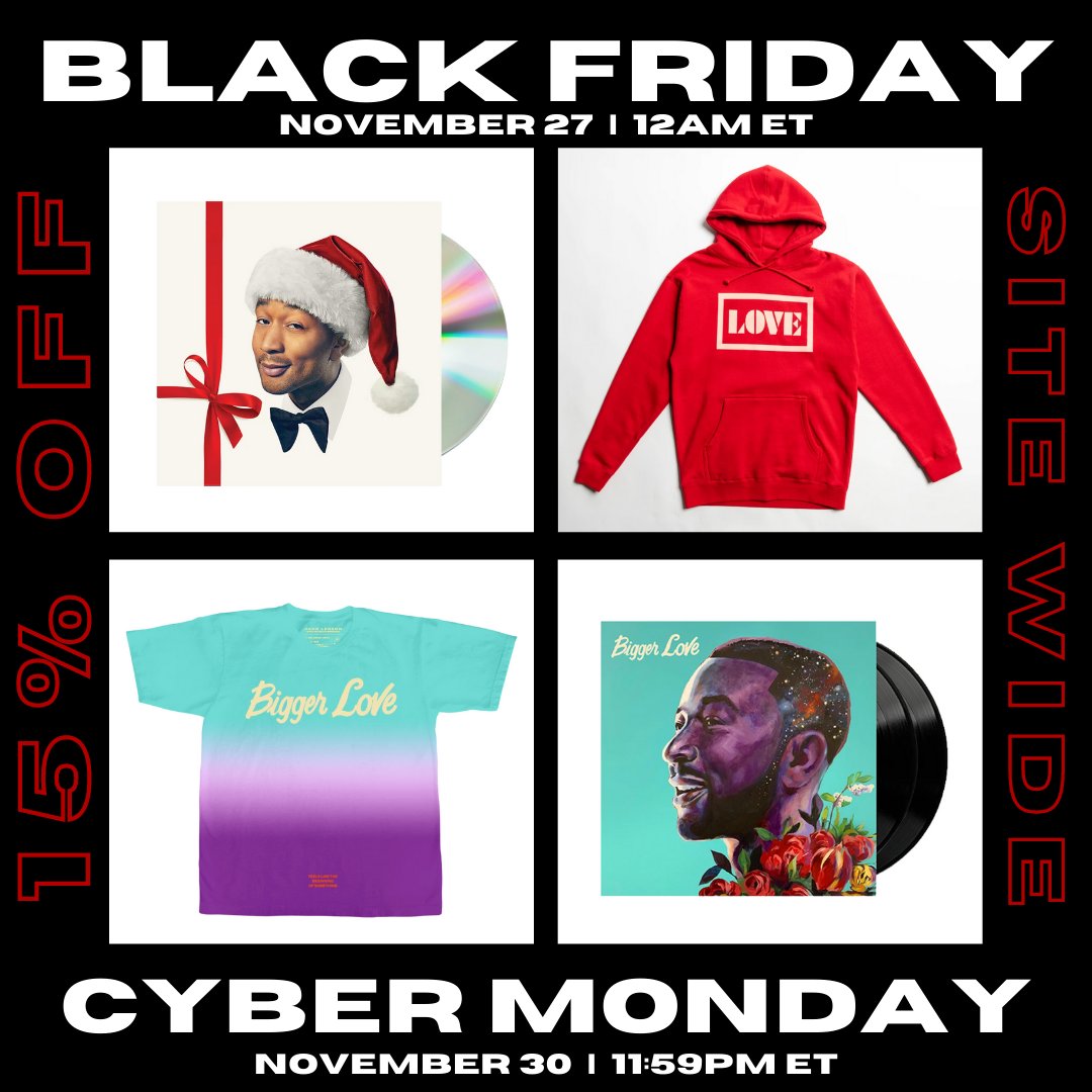 Get your Holiday shopping done early with 15% off my entire merch store for Black Friday and Cyber Monday! https://t.co/wVDuOWgii6 https://t.co/I1jzSuhqzE