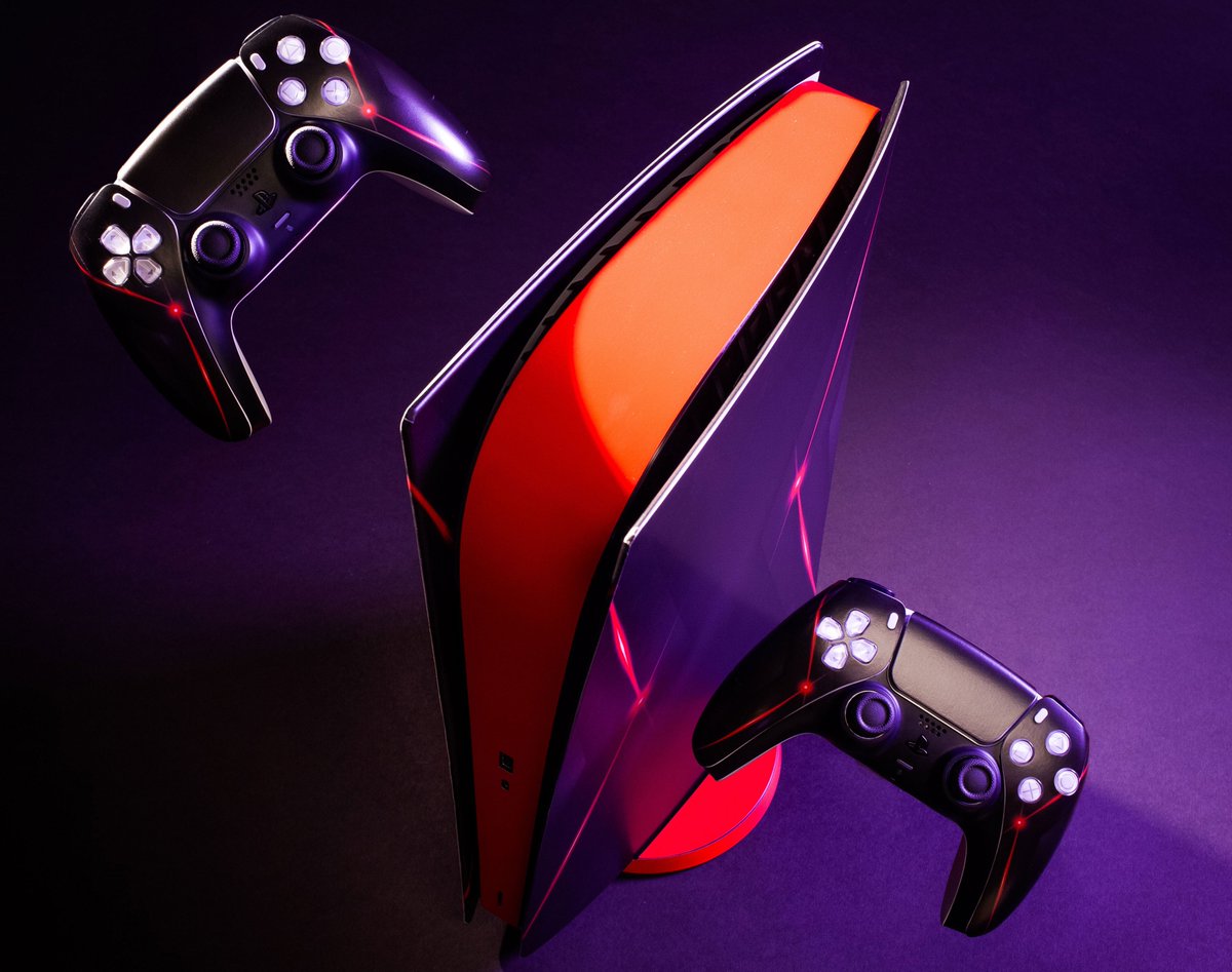 StickyBunnyCo's tweet photo. We are totally ecstatic to see you all posting your PS5 and Xbox consoles! Here's our PS5 Digital Edition as it currently stands. 🥰 https://t.co/xayzSKSmdt