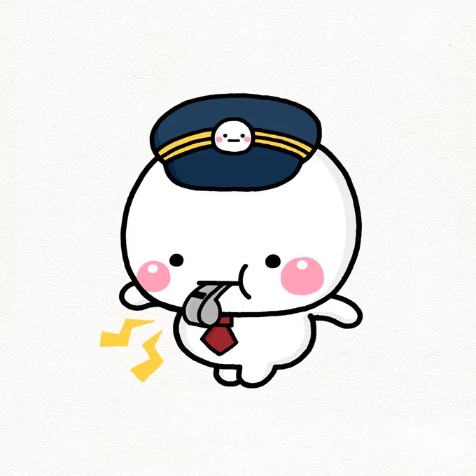 ぴーっ
#しろまる 