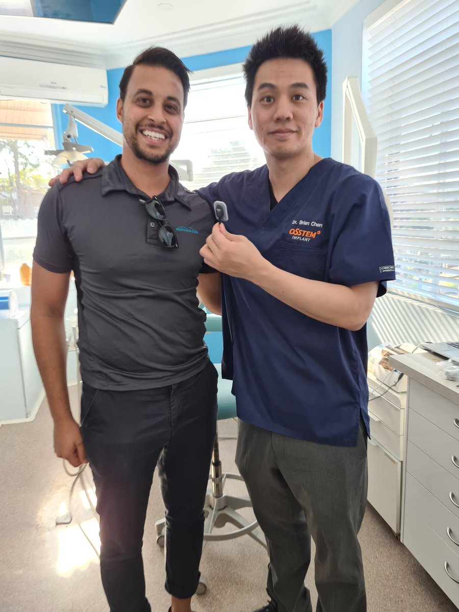 centaursoftware's tweet photo. Congrats to Dr Brian Chen, from Jannali Dental Care, for his recent purchase of Mediaray Plus Sensor 🥳😀

Haythim Hassanein, our Imaging Product Specialist, is always here for all your #dentalimaging needs. 

See below for some exclusive deals! ⬇️⬇️

https://t.co/To1a9MjM0u https://t.co/t3VFFsJs4u