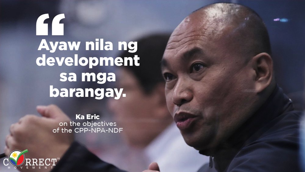 CoRRECT_PH's tweet photo. Developing faraway barangays in other regions is one of the biggest goals of constitutional reform. This will eventually discourage people from joining the NPA. #CoRRECTtheConstitution https://t.co/L40vOZGYd9