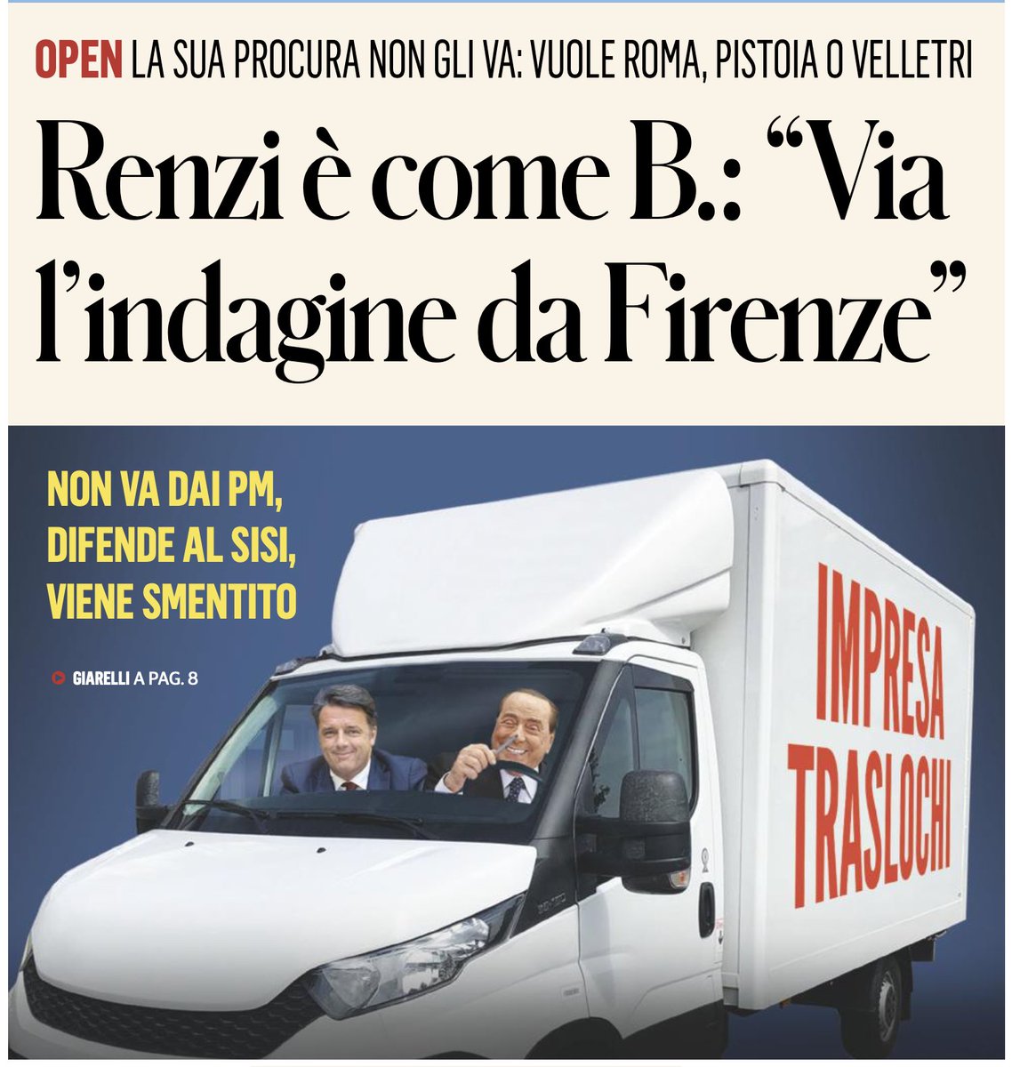 MaxLandra's tweet photo. ..che essere ridicolo..!!

#RENZI #SCAPPASCAPPA https://t.co/AokmW4Bwae
