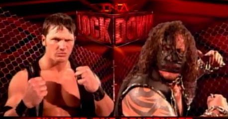 mikejhallgren's tweet image. One of my favorite matches of all time: @AJStylesOrg Vs. @TherealAbyss from #Lockdown '05 starts off #ImpactIn60!