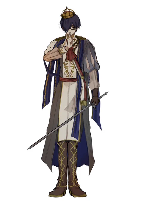 wrwrd服模造注意
弱ネタバレ

静粛王 