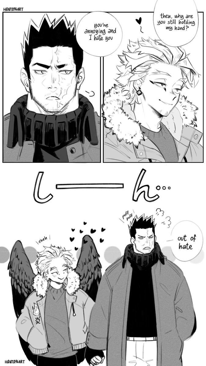 hanta96art's tweet photo. Another @/incorrect_endhawks post on ig inspired me to draw afsjakj #endhawks #炎ホー https://t.co/SI9GgOZKur