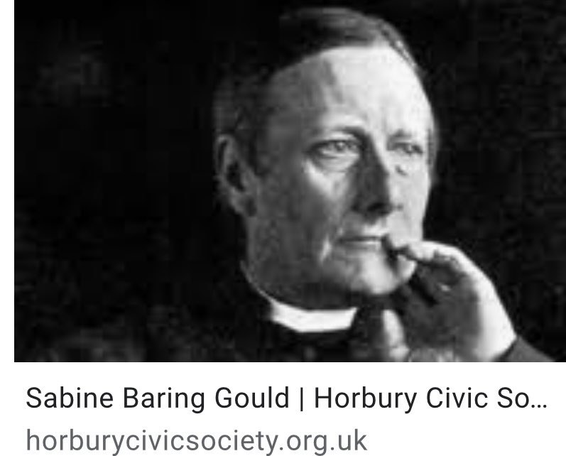 Song writer: Sabine Baring Gould shares a uncanny resemblance to John Roberts