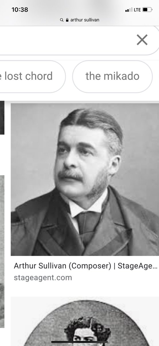 Song composer Arthur Sullivan has a very odd resemblance to Sean Hannity. Not sure where this thread is going, possibly no where but I feel the need to post it.
