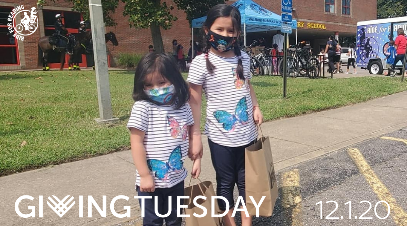 1 week away. Give the gift that keeps on giving this #GivingTuesday (12.1.20) with your donation to Ride for Reading! - Read more here: - mailchi.mp/f3cd1a4138bb/g…
