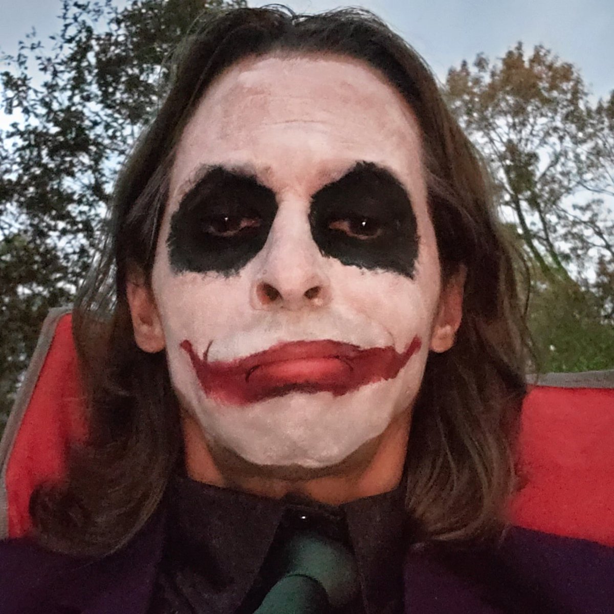 arkangyl's tweet photo. Joker. Mm. We had a lot of fun this halloween. https://t.co/TMe2Ydwg90
