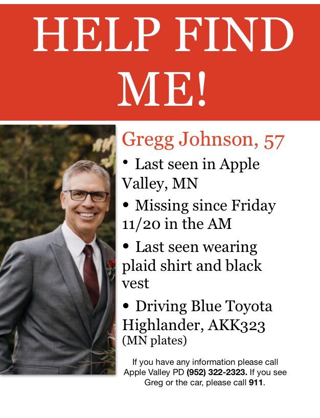 Gregg and the entire family are deeply connected to our community. Please keep an eye out!