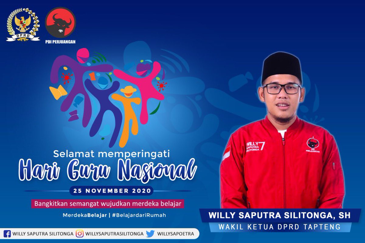 Selamat hari guru nasional 🙏🏻<a href="/PDI_Perjuangan/">PDI Perjuangan</a> 
#Merdeka