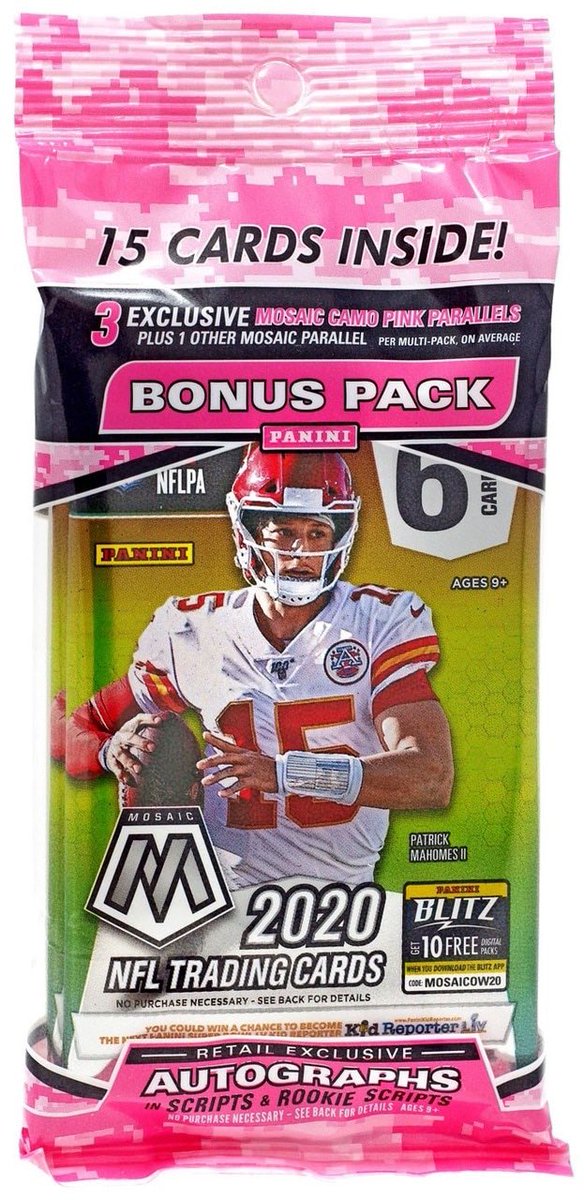 FamiliaLinks's tweet photo. NFL Mosaic Cello giveaway? 

2 winners. 2 packs each!!

To enter: Retweet &amp; follow @FamiliaLinks 

Good luck 🍀🦍 https://t.co/XBgG2F2wSR