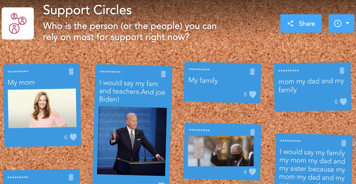 MrsMata_'s tweet photo. We want to make sure our students know who they can count on for support! Joe Biden seemed to be a very popular choice! LOL @JoeBiden @DrBiden #remotelearning #teachingin2020 #ps10forthill #YouHaveAFriendAtPS10
@jenn_funes @teacherromero72 @PS10FortHill @SIBOD31 https://t.co/BOpI7459XD