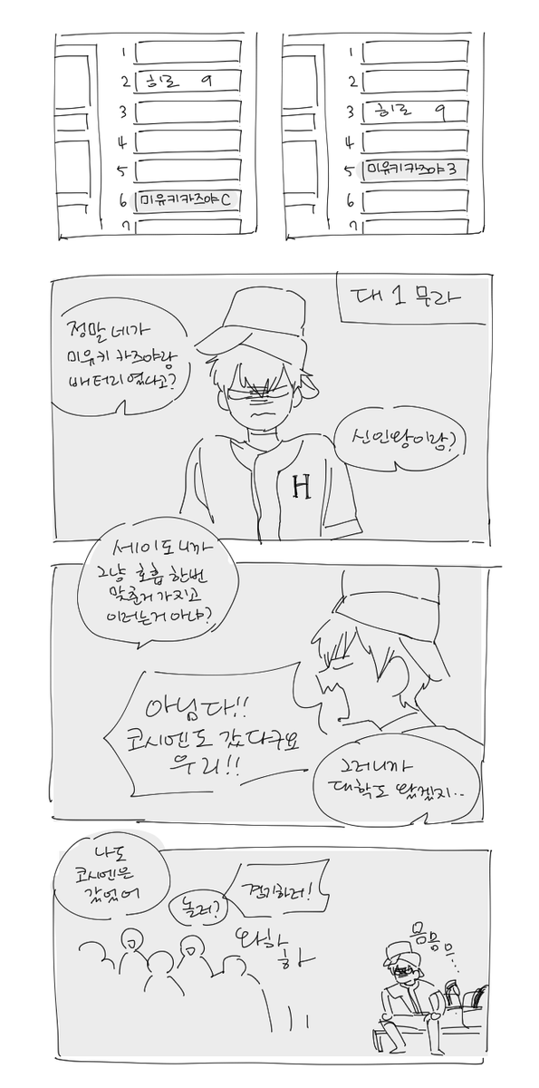 미사와 슈퍼스타☆미유키
아이고 졸려 