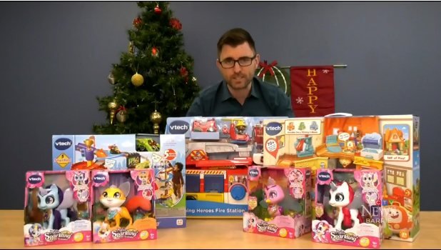 VTechToysCanada's tweet photo. VTech is helping out with children and families in need this holiday season with our donation to @CTVBarrieNews Toy Mountain! 

https://t.co/zZe13ArxbU

@CraigMomneyCTV https://t.co/FF8C3bFcOR