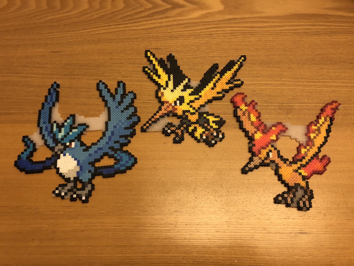 イマナム ナノビーズ で初代ポケモン フリーザー サンダー ファイヤー アイロンビーズ ポケモン イマナム ナノビーズ で初代ポケモン フリーザー サンダー ファイヤー アイロンビーズ ポケモン