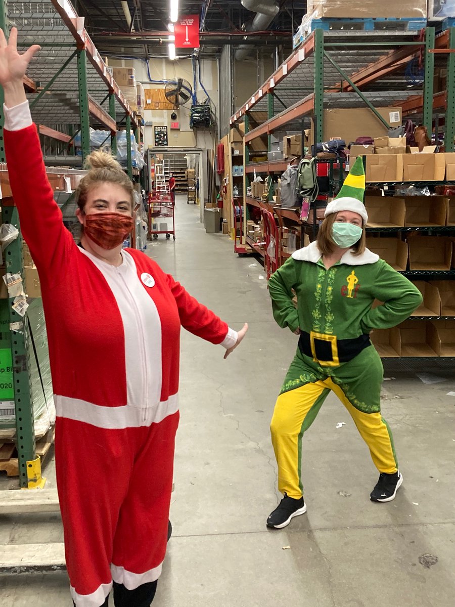 Did someone say double trailer at 803? Who would have known! GM and Food team brought out the #joyful characters for our teams today as we took the first double to 803 ever! #holidaydomination #wearetarget