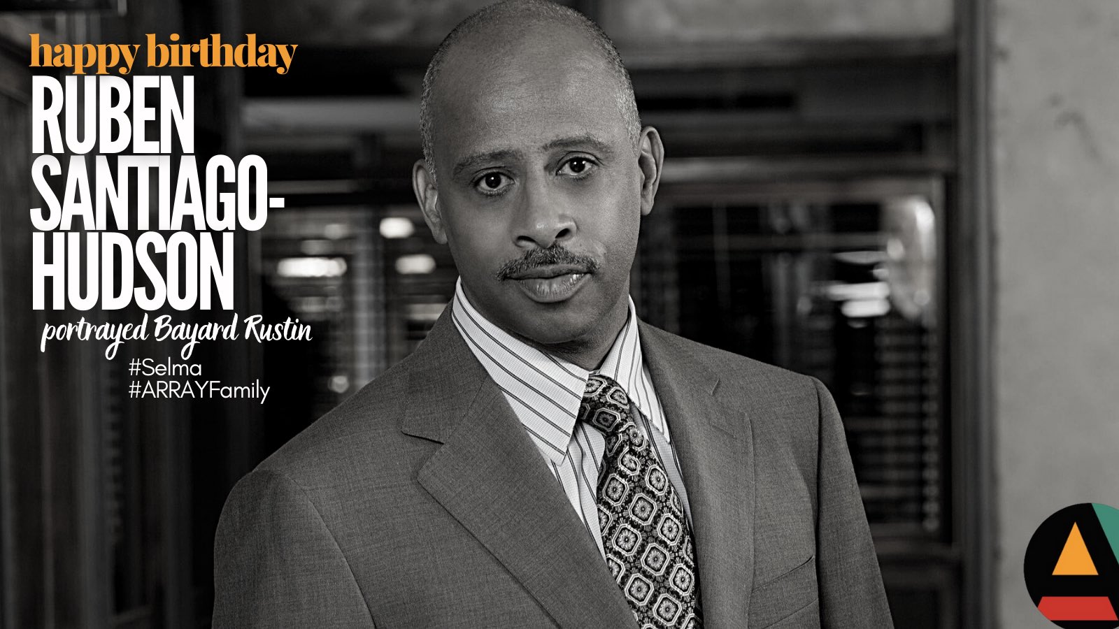 Wishing a happy birthday to Ruben Santiago-Hudson   