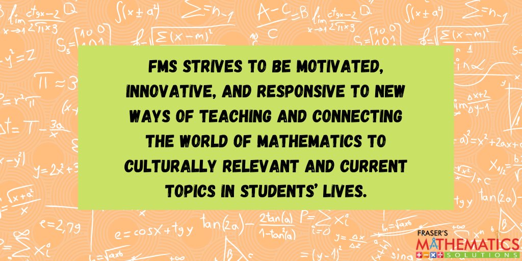 f_m_solutions's tweet image. #MATHTIPTuesday

What is one culturally relevant topic you have introduced in your mathematics class?