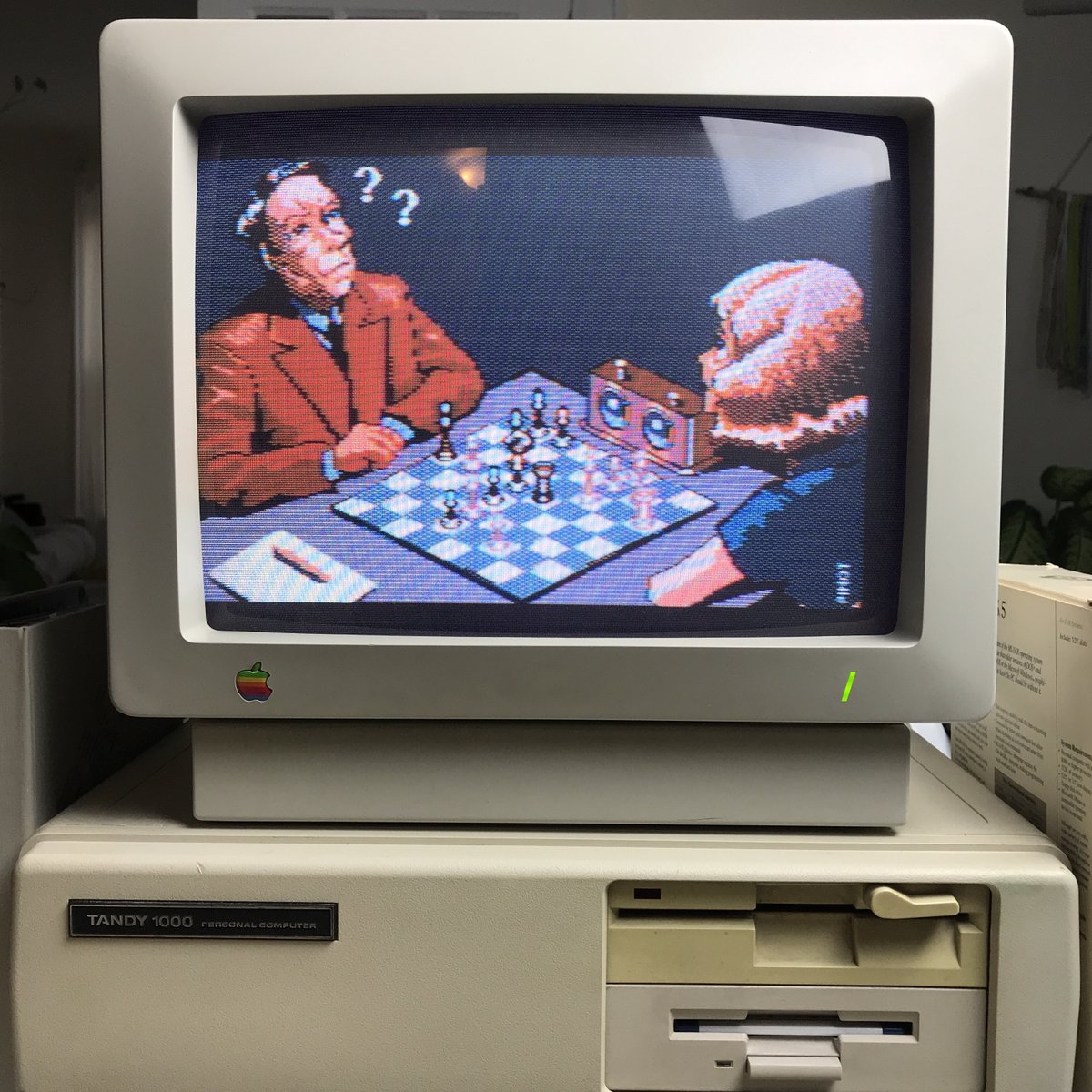 It's not just about chess game.It's also about the ultimate challenge.