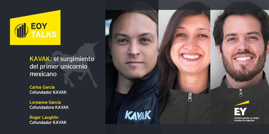 EYMexico's tweet photo. ¡Conoce la historia de Kavak! Ganadores de EY Entrepreneur
of The Year 2019 México #EnAceleración, quienes llevaron la compra-venta de autos a la esfera digital.
Regístrate en https://t.co/V2GzSy5Y5P. Se
llevará a cabo el 26 de noviembre | 16:00 h #EOYTalks https://t.co/3e0RSQncFC